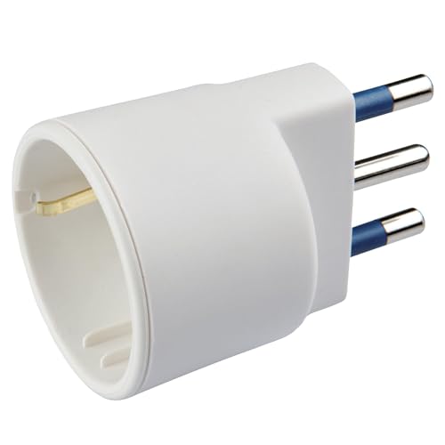 Adattatore Magic Poly Pool | Per Spine Italiane E Tedesche | 16A 2P+T, Bianco | Made In Italy - Foto 7
