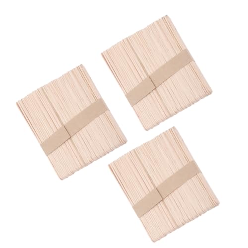 OSOLADY 150pcs Wooden Hair Removal Spatulas Waxing Sticks for Body