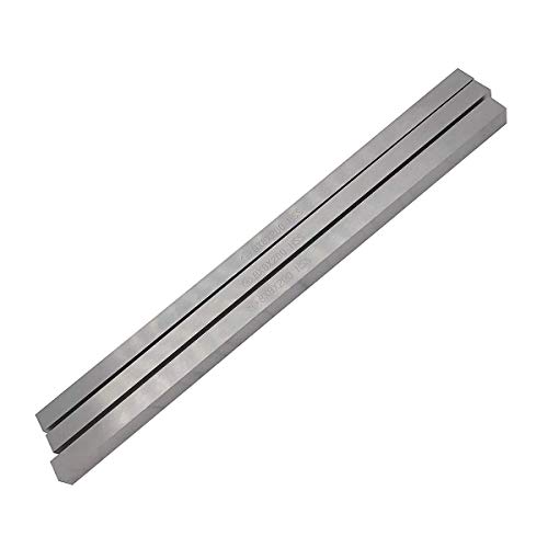3Pcs Turning Grinder Cutting Bar, Fly Cutter Mill Blank, High Speed Steel Square Tool Bits, Turning Grinder Cutting Bar, HSS Tool Bit，8mm x 8mm x 200mm(5/16” x 5/16” x 8”)