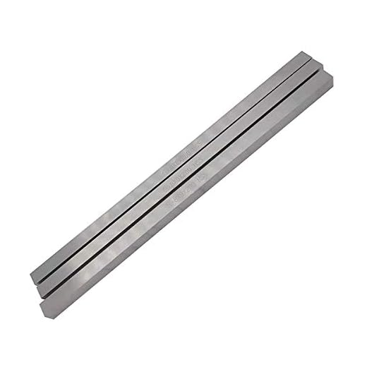 3Pcs Turning Grinder Cutting Bar, Fly Cutter Mill Blank, High Speed Steel Square Tool Bits, Turning Grinder Cutting Bar, HSS Tool Bit，8mm x 8mm x 200mm(5/16” x 5/16” x 8”)