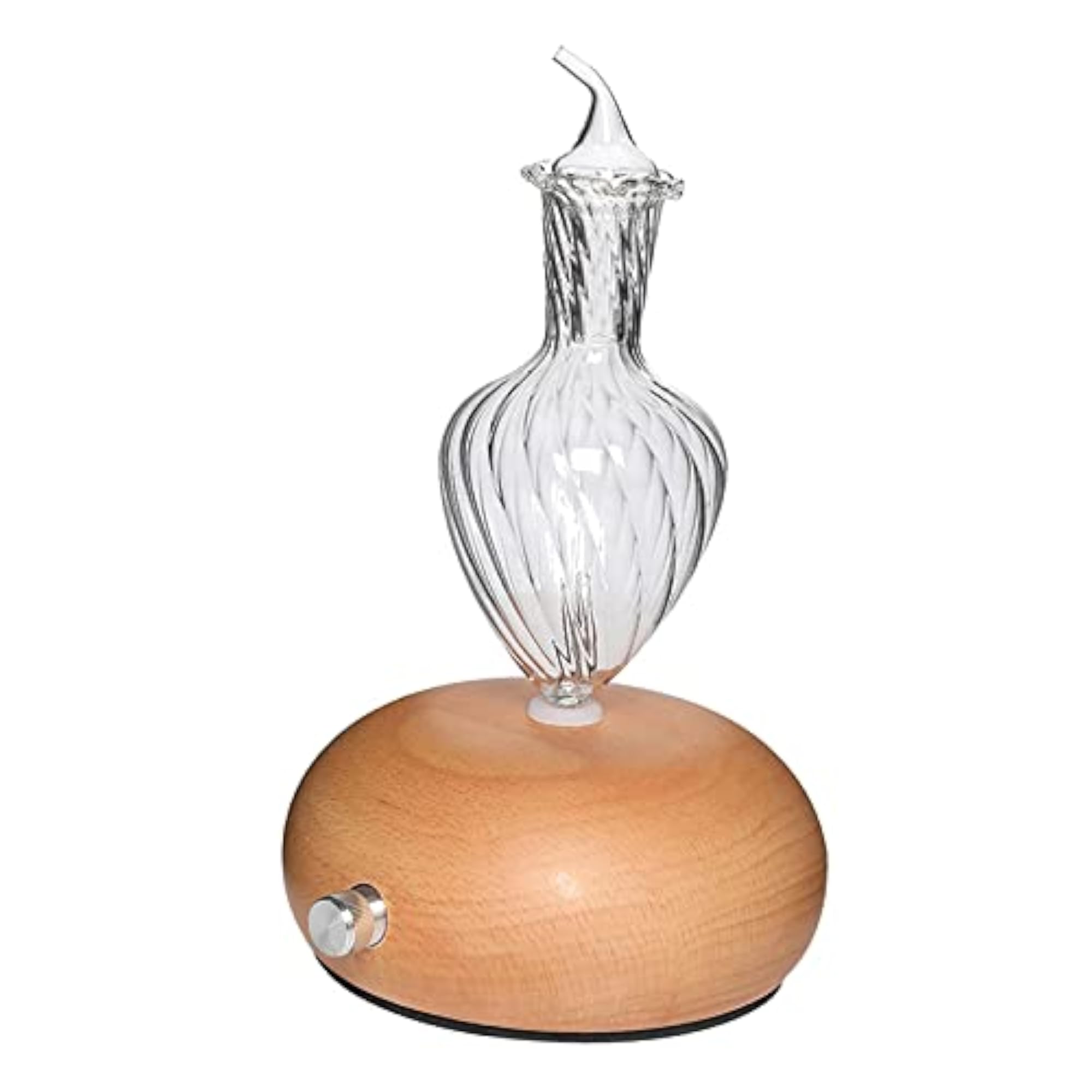 CALANDIS Wood Grain Nebulizing Essential Diffuser, Aromatherapy