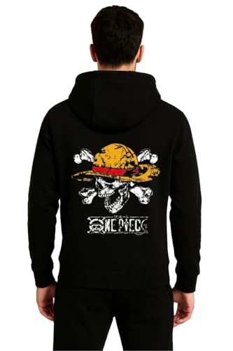 Image of Be Crazy Anime Printed Black Hoodie /Graphic Printed Hoodie /Hoodie for Men & Women /Warm Hoodie /Unisex Hoodie