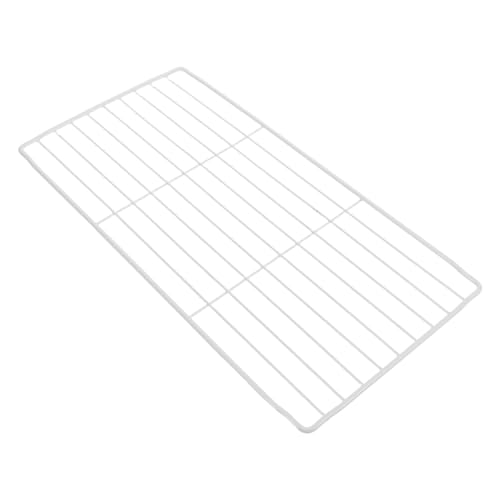 NUOBESTY Étagère Métallique Fil De Fer Pour Congélateur Séparateur De Compartiment Maille Pour Organisation De Réfrigérateur Blanc