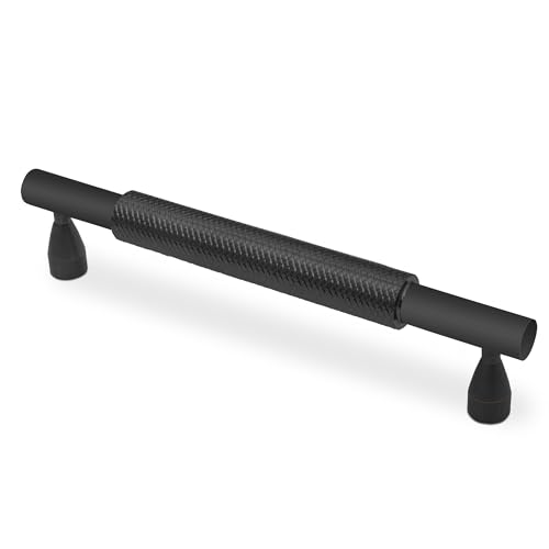 Image of Plantex Cabinet Handle /160mm Handle for Cabinet /Wardrobe Handle /Door Pull-Push Handle for Home /Office - Pack of 1 (Black)