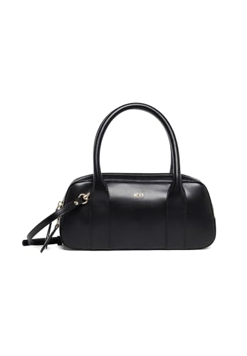 Sac à bandoulière noir N21 pour femme en taille unique et design texturé