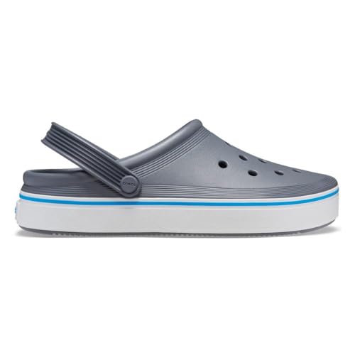 Sandália crocband off court clog charcoal - 36