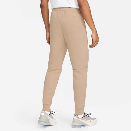 Nike Tech Fleece Jogger Pant Mens Size - L Khaki/Black3