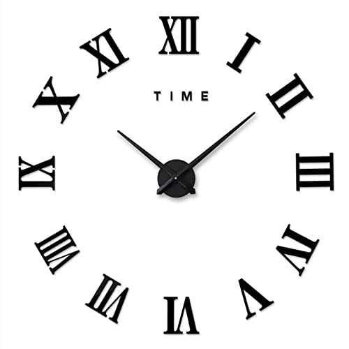 DIY Wall Clock, DIY Modern Mute Large Wall Clock