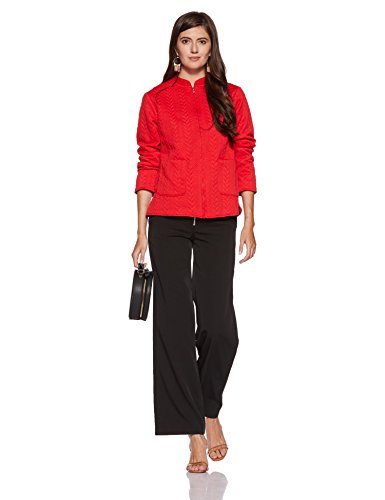 Image of Aurelia Women's Polyester Short Length Blouson Jacket