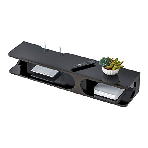 Estructuras, baldas y cajones Estante para Decodificadores Enrutador De Cielo Mesita De Noche Flotante Pintura Simple Cojinete del Cuadro del Decodificador M�s De 40 Kg