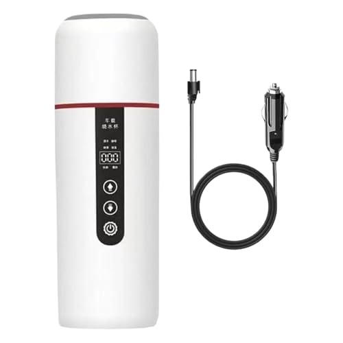 Hervidor eléctrico portátil compatible 12V/24V para auto