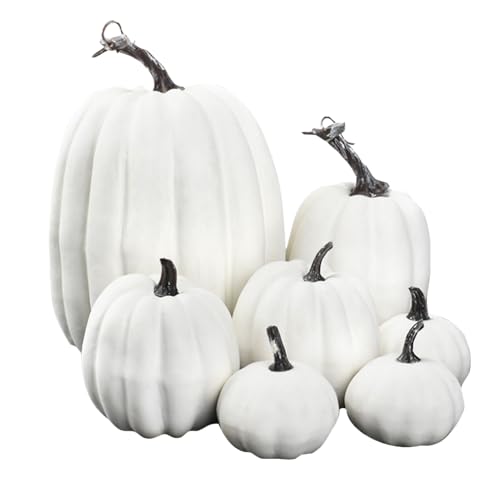 Citrouilles en mousse : ne pourrissent pas, déco Halloween durable - 2