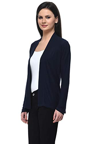 Image of Frenchtrendz Womens's Viscose Crepe Shrug(Size: XS-4XL)