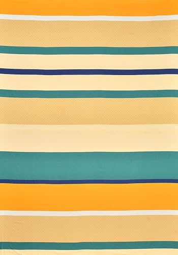 Image of Supersoft 8 Piece Diwan Set 1 Bed Sheet 2 Bolster Cover 5 pcs Cushion Cover (Yellow)