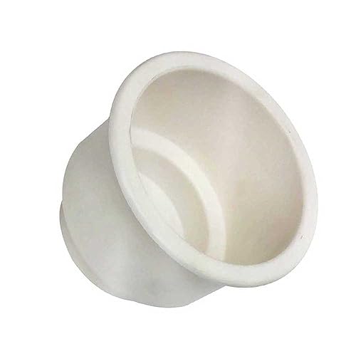 Portavasos plástico blanco para carros 4 unidades miniatura 4