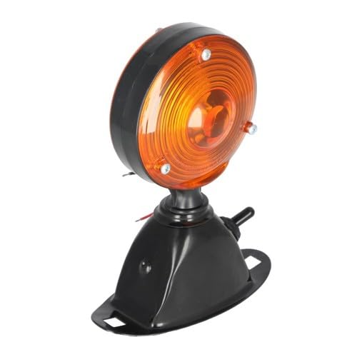 Light Assembly - 12V Safety Flasher w/Switch Round fits Ford 4140 6600 2310 3600 4610 6700 335 2810 3910 3500 4110 4600 2600 3610 5000 7000 2110 2910 4000 7600 2000 2610 2120 3000 4100 5600 7700