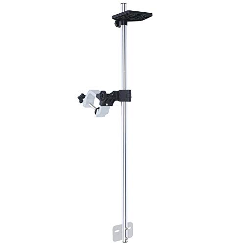 Image of DNYSYSJ Universal Portable Fish Finder Bracket, 360 Adjustable, Aluminum Alloy, Compatible with Most Fish Finders