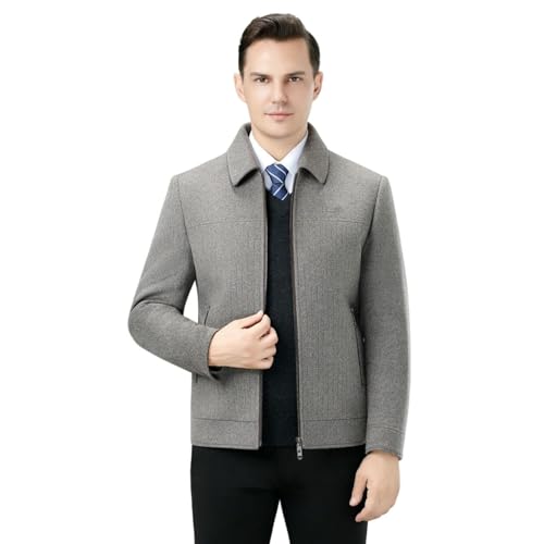 Veste en laine courte pour homme : protège du froid sans être volumineuse