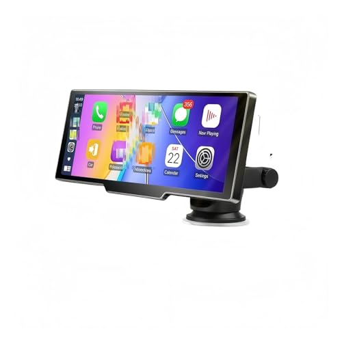 ���C�����X carPlay �A���h���C�h�����\�� 10.26�C���` ���C�����X CarPlay Android Auto �}���`���f�B�A�r�f�I�v���[���[ �J�[���W�I �J�[�X�e���I(Car Radio-10M Camera)