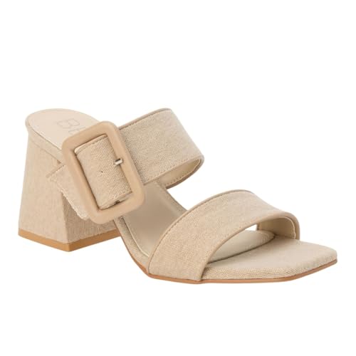 Image of BEACH by Matisse Womens Lucy Block Casual Sandals Casual High Heel 3 inch & Up