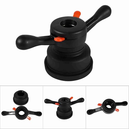 Equilibratrice per Ruote, 3/4mm a sgancio rapido Dado ad Alette Equilibratrice per Ruote(40mm Inner Diameter 4mm Pitch)