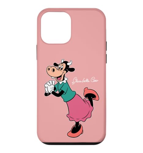 Disney Clarabelle Cow Retro Character Pose Trip Matching Case for iPhone 12 mini