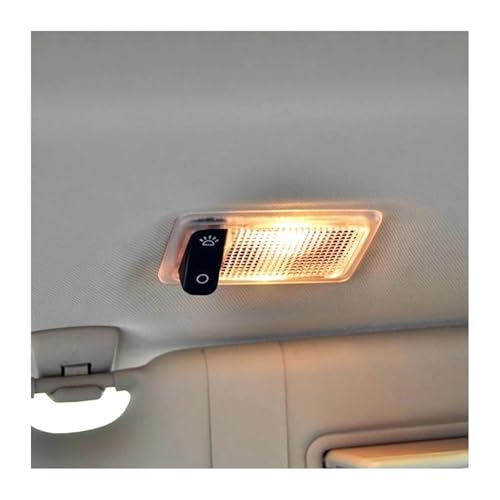 Lámpara de lectura interior de coche con difusor de luz para techo gris 4