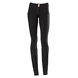 Freddy WR.UP Shaping Effect; eng anliegende, gerade geschnittene Damenhose mit tiefer Taille...