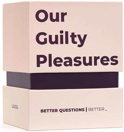 Our Guilty Pleasures Couples Game - The Best Conversation Cards for Couples - Perfect for Date Night - 120 Cards - 3 Exciting Levels