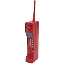 Brick Cell Phone Ornament Retro Cell Phone Model, Old Fashioned Brick Mobile Phone Model, Vintage Brick Phone Decor Photography Prop Home Living Room Decor Desktop DecorationRed