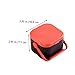ARTSEWPLY Storage Box for Live Bait Breathable Thickened Container Ventilated Lid for Fishing Tackle and Outdoor Use Lightweight and Portable Design for
