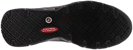 Skechers Work Glide Step SRTupela Work Shoe Womens Oxford 8 BM US BlackBlack | Image 2