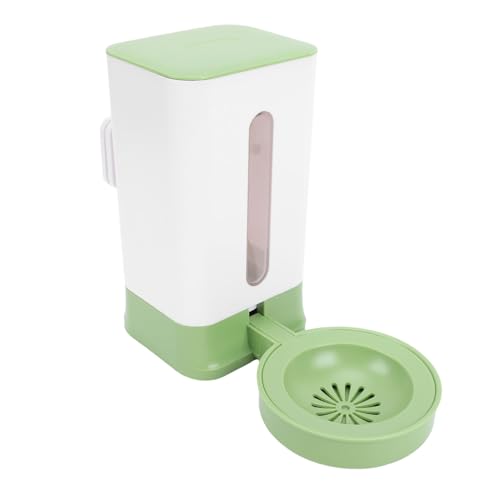 Fuente automática de agua para mascotas 1.5L verde miniatura 3
