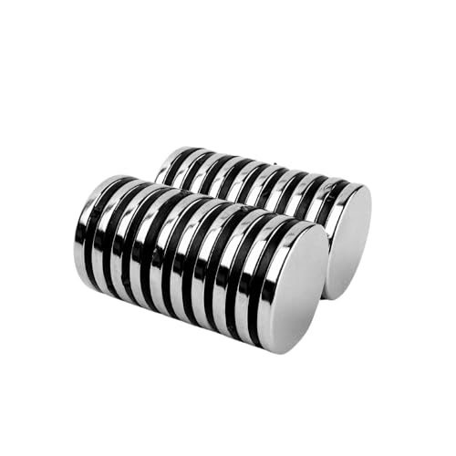 Produktbild Stück Neodym Magnet 25mm x 3mm Supermagnete hohe Haftkraft Scheibenmagnet 3