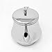 Pride Of India | Stainless Steel Gooseneck Tea Pot w/Vented Hinged Lid 32 Fluid Ounces (4-5 Cups) | Perfect for restaurant table top, hotel room service & family use | Heat Resistant Durable Carafe