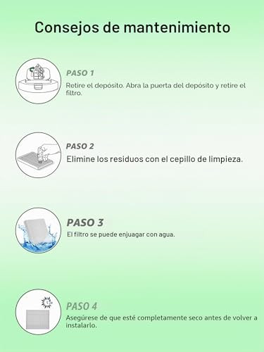 Miniatura 6 de E-Hao 9 Piezas De Reemplazo De Filtro De Paquete Para La Serie Esencial De Irobot Roomba, Filtro Para 105 Vac, 105 Combo, Q0120, Q0110, Q0520, Y0140, Y0110, Y01120, Y051020, Vac Y Combo Esenciales