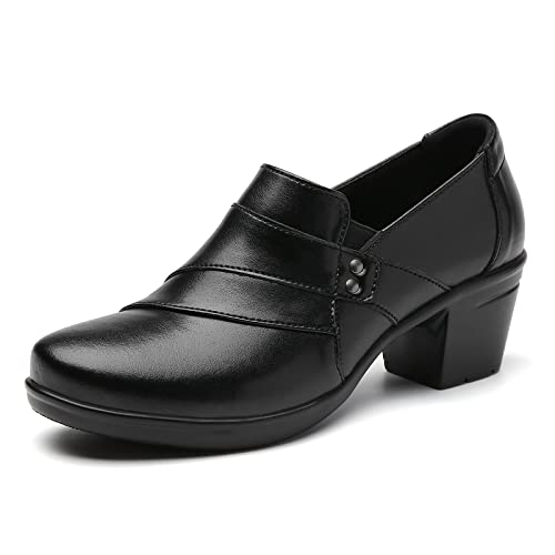 Image of Loafers for Women Casual Comfortable Women's Pumps Shoes Loafers & Slip-ons Work Office Dressy Business Shoes