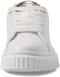 Skechers Kids Girls Hi Ridge Sneaker, White/Rose Gold, 12.5 Little Kid | Image 5