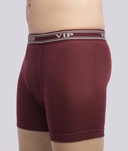 Image of VIP ULTIMAICD Color Men's 100% Cotton Interlock Fabric Trunk with Outer Elastic Waistband Combo Set
