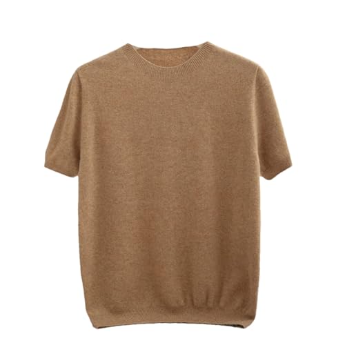 T-shirt en laine homme col rond : ne frissonnez plus avec ce pull tricoté respirant