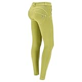 Colore: Oasis FREDDY Pantaloni Push Up WR.UP Donna Skinny Tessuto Navetta Tinto in Capo
