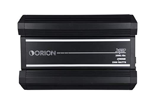 Orion Xtr2500.1Dz Monoblock Class D High Performance Amplifier With Remote Subwoofer Level Control, 2500W Rms #TOP1