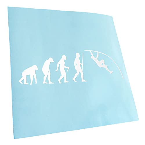 Kiwistar - Autocollant - Evolution pour Tableau de Bord - blanc - G30 - Pour voitures, vélos, véhicules, motos, cyclomoteurs, tuning, vitres arrière