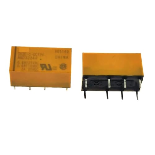 Relais DS2E-S-DC12V de signalisation miniature 12VDC en format DIP8 pour circuit imprimé Lot de 10
