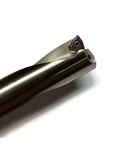 U Drill, 1"x3x6-1/2", 1-1/4" Shank, Indexable, with Extra 4 WCMX05 Inserts, #UD-1