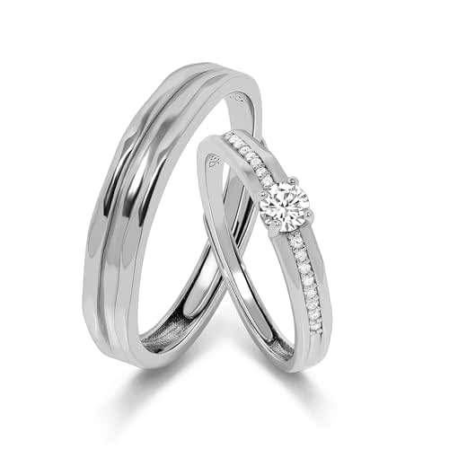Meissa Adjustable Couple Rings - Elegant Design