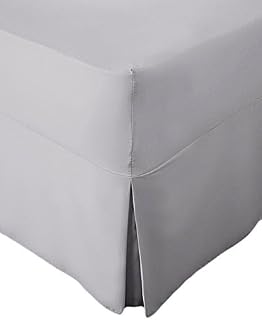 AmigoZone 100% Egyption Cotton 200 Thread Count Flat Sheets, King - Grey