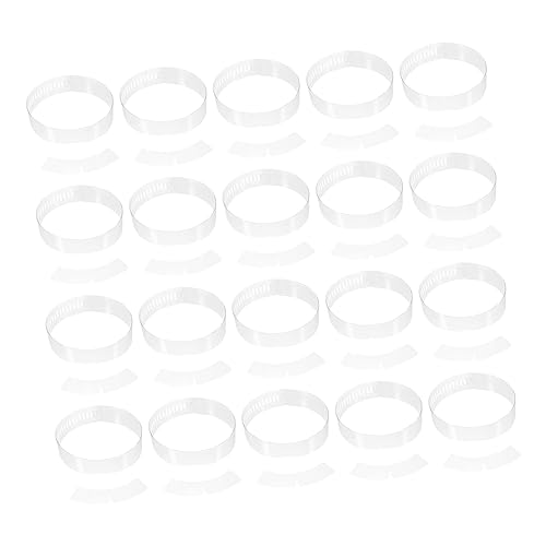 Healeved 200pcs Fixing Strips Collar Stick Detachable Collar Shirt Stays Neck Support Decorative Collar Strips for Collar of Shirt Inserts Band Men Shirt Men's Shirts White Plastic