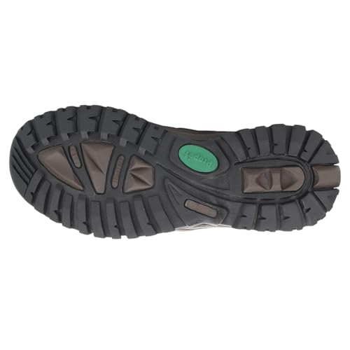 Propet Bota masculina Blizzard Work Construction, Marrom/preto, 12 X-Wide