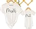 Personalized Handmade Mama Mini Matching Set, Baby Shower Gift, Mama T shirt, Mothers Day Gift, Mini Onesie, Mini Toddler, Mini Youth, New Mom Gift Idea, Baby and Mama, Christmas Gift